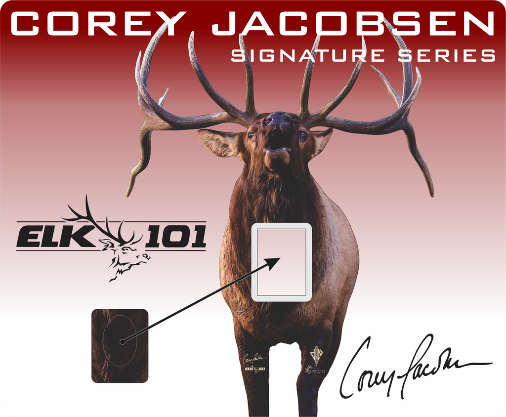 Elk101 Signature Series Bull Elk 2D Archery Target (by Deadnuts Outdoo ...