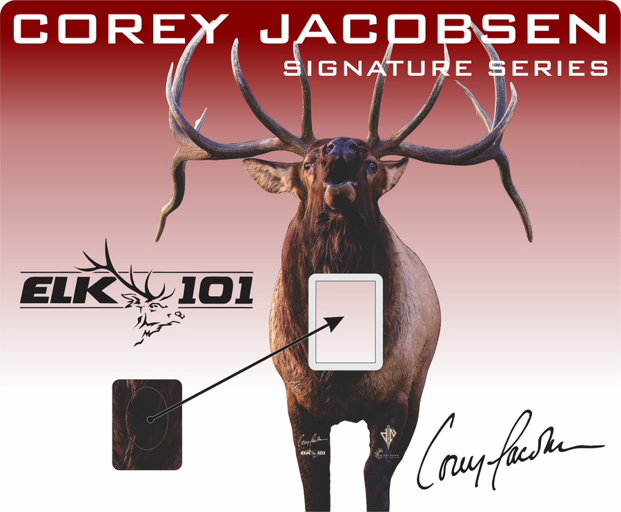 Elk101 Signature Series Bull Elk 2D Archery Target (by Deadnuts Outdoors)